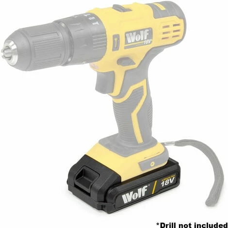 Wolf 18V Li-Ion 1.5Ah Battery 3 Wolf 18V Li-Ion 1.5Ah Battery - Image 3