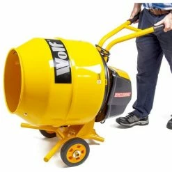 Wolf 550W 135 Litre Concrete Mixer & Stand -WOLF Shop 15105219 3