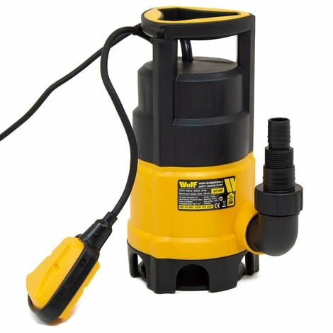 Wolf 400w Dirty & Clean Automatic Submersible Water Pump 1 Wolf 400w Dirty & Clean Automatic Submersible Water Pump