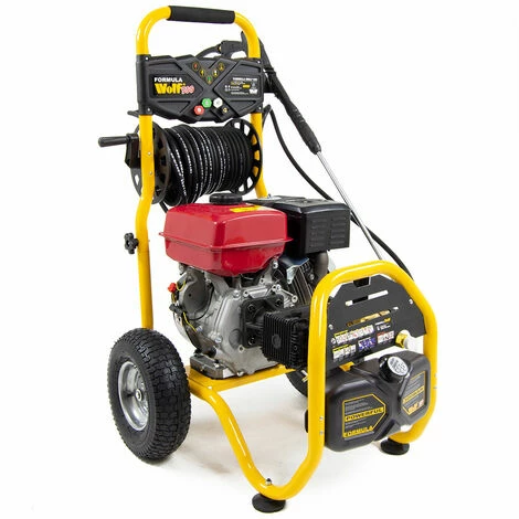 Formula Wolf 500 Petrol Pressure Washer, Curved Lance & Patio Cleaner 1 Formula Wolf 500 Petrol Pressure Washer, Curved Lance & Patio Cleaner
