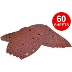 Wolf 60 Pack G60 Triangular Sanding Sheets