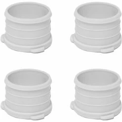 Wolf 3" Hose To Hose Quick Release Male Connector - Pack Of 4