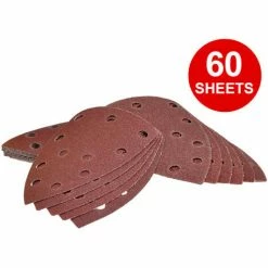 Wolf G120 Triangular Sanding Sheets - Pack Of 60